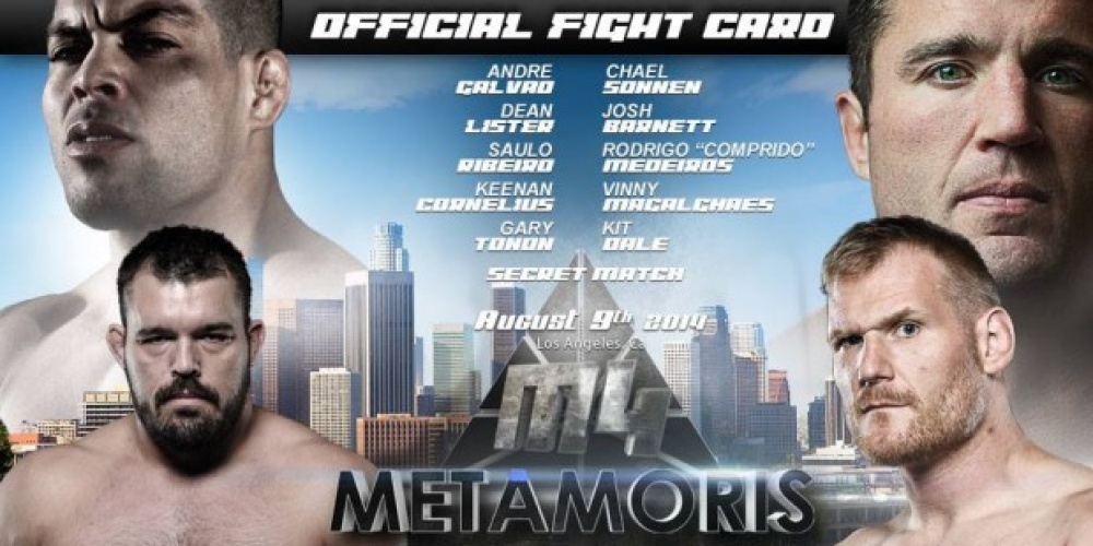 Metamoris 4: Countdown video Chael Sonnen vs Andre Galvao 