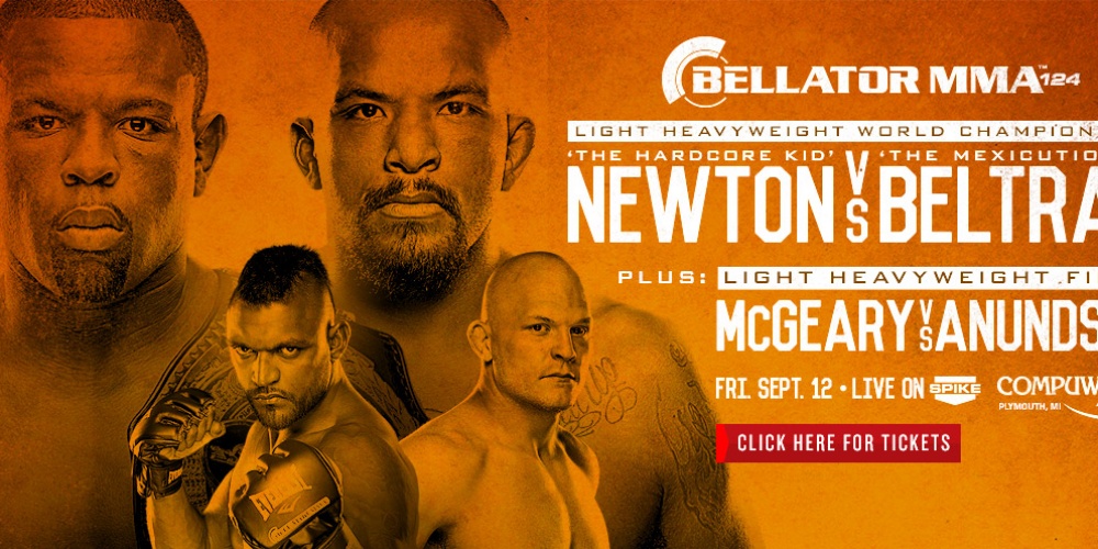 Uitslagen Bellator 124 Newton vs Beltran