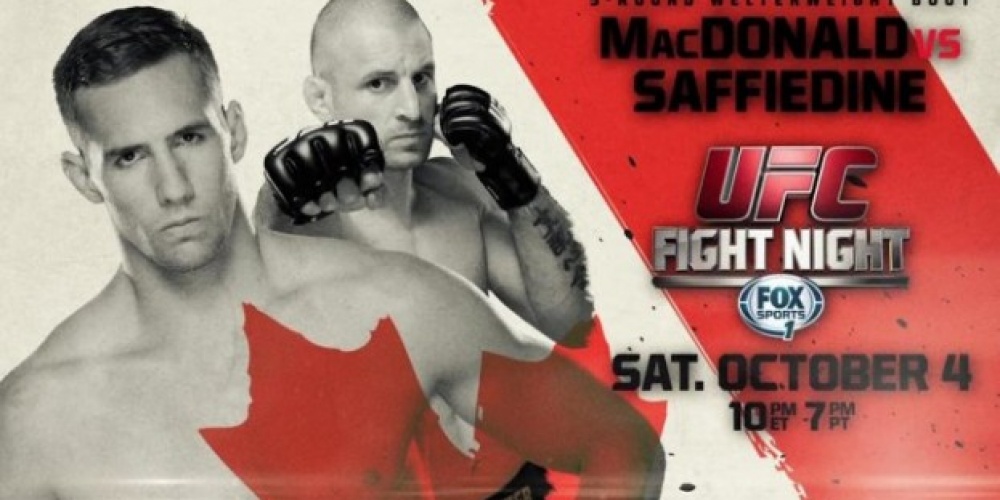 Uitslagen UFC Fight Night 54