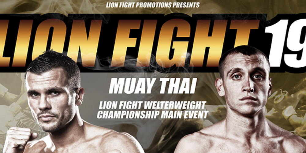 Lion Fight 19 kondigt twee titel gevechten aan