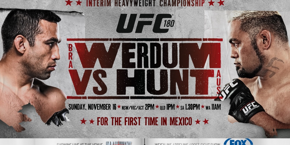  UFC 180: Official Weigh-in video