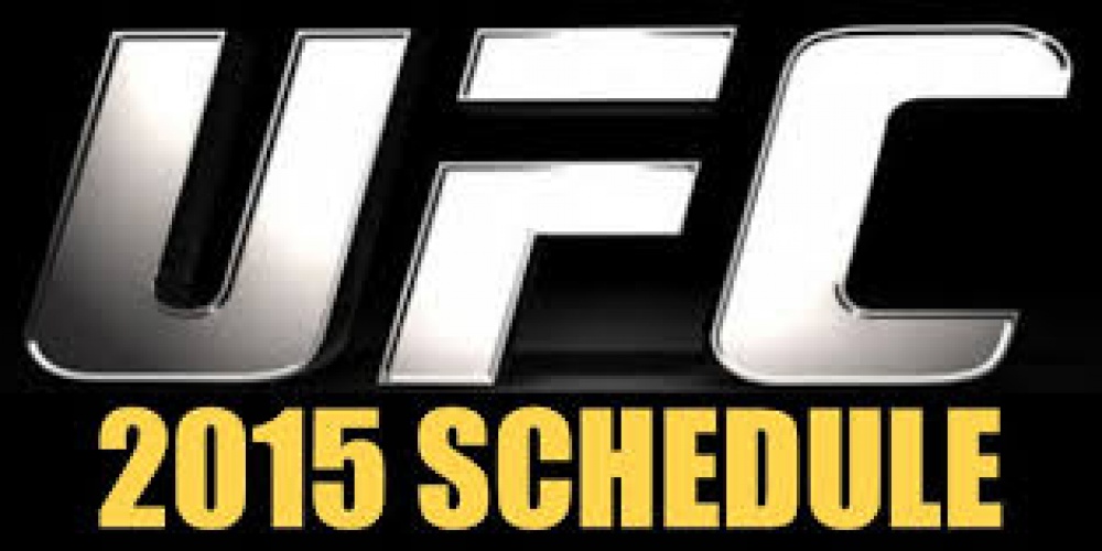 UFC maakt planning voor 2015 bekend,  45 evenementen waaronder 13 Pay-Per-View evenementen