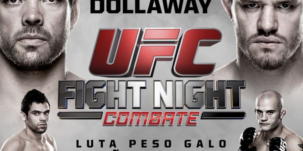 Uitslagen UFC Fight Night 58: Machida vs. Dollaway’