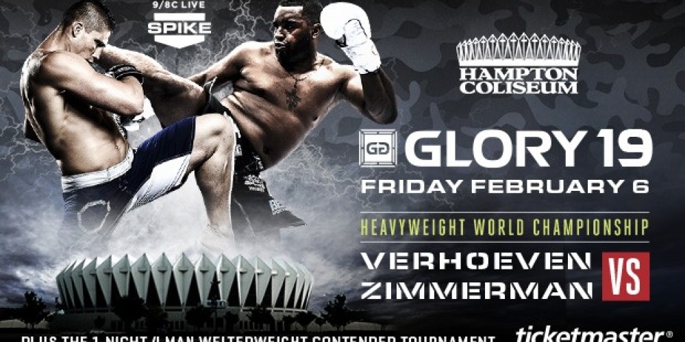 GLORY bevestigd Nieky 'The Natural' Holzken vs Murthel 