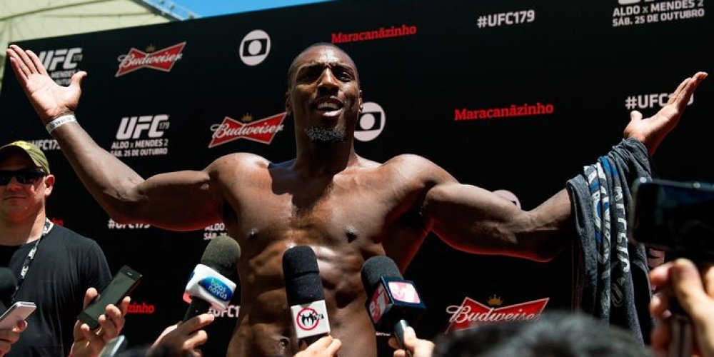 Phil Davis teleurgesteld dat de UFC hem nooit verteld heeft dat hij cocaïne kon gebruiken .....