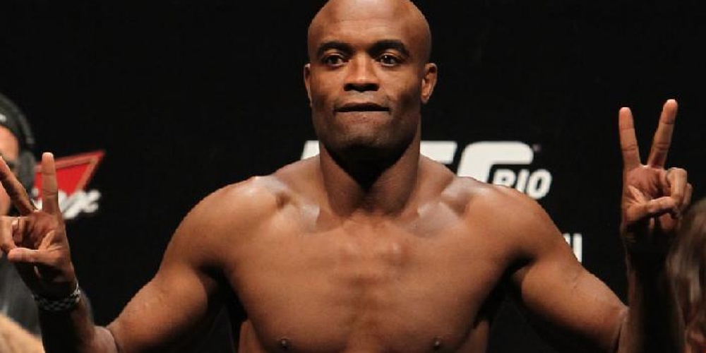 Anderson Silva slaat sparringspartner KO