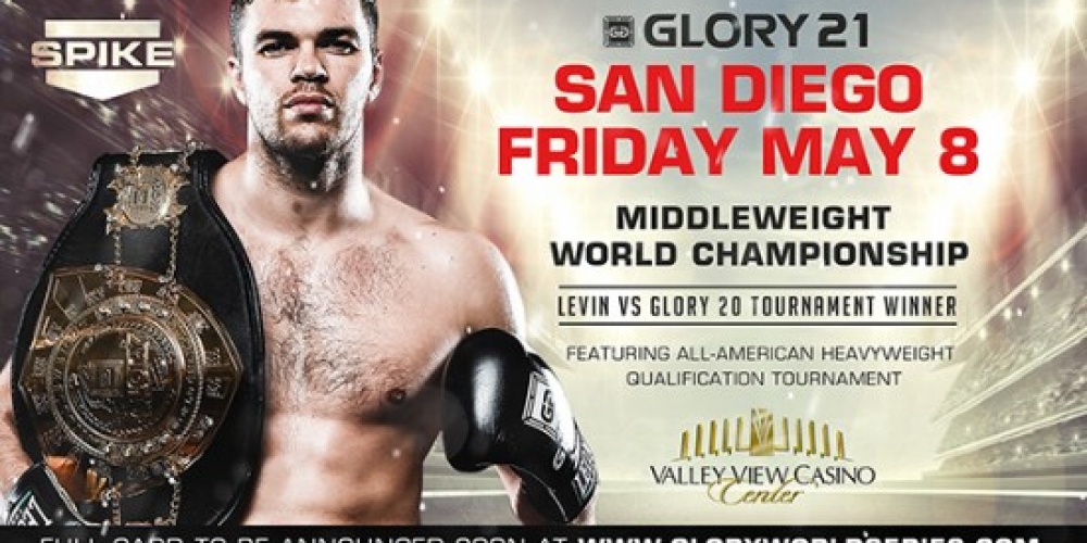 GLORY 21: San Diego met Middengewicht titel gevecht