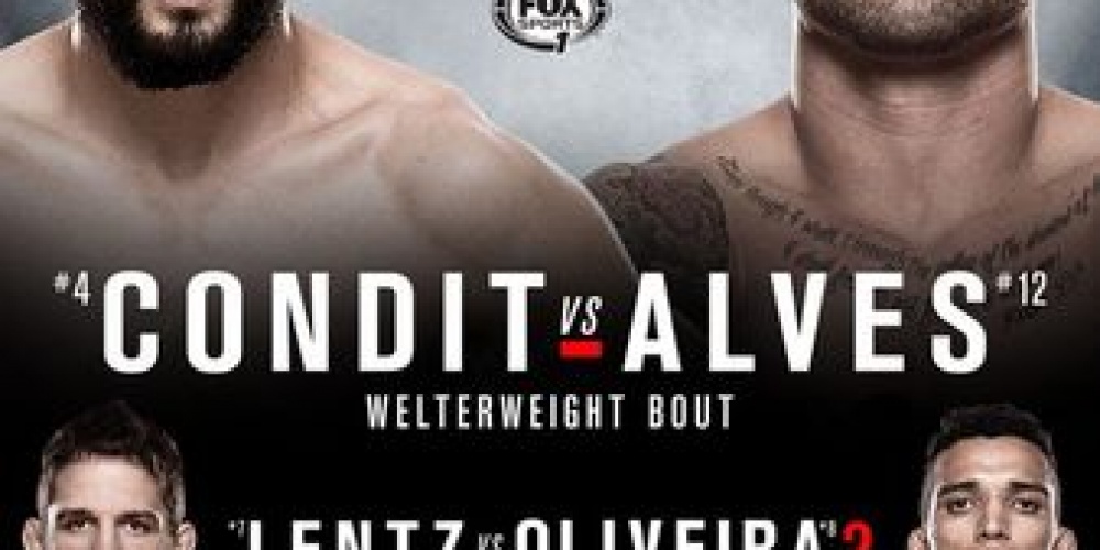 Uitslagen UFC Fight Night 67 - Condit vs. Alves