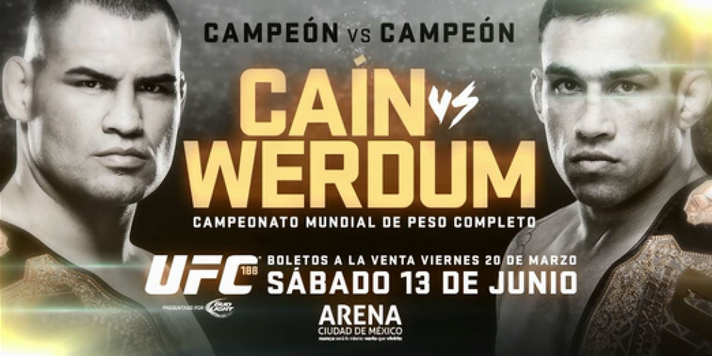 UFC 188 Velasquez vs. Werdum - uitslagen