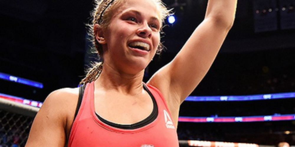 Grote sponsordeal voor UFC vechtster Paige VanZant