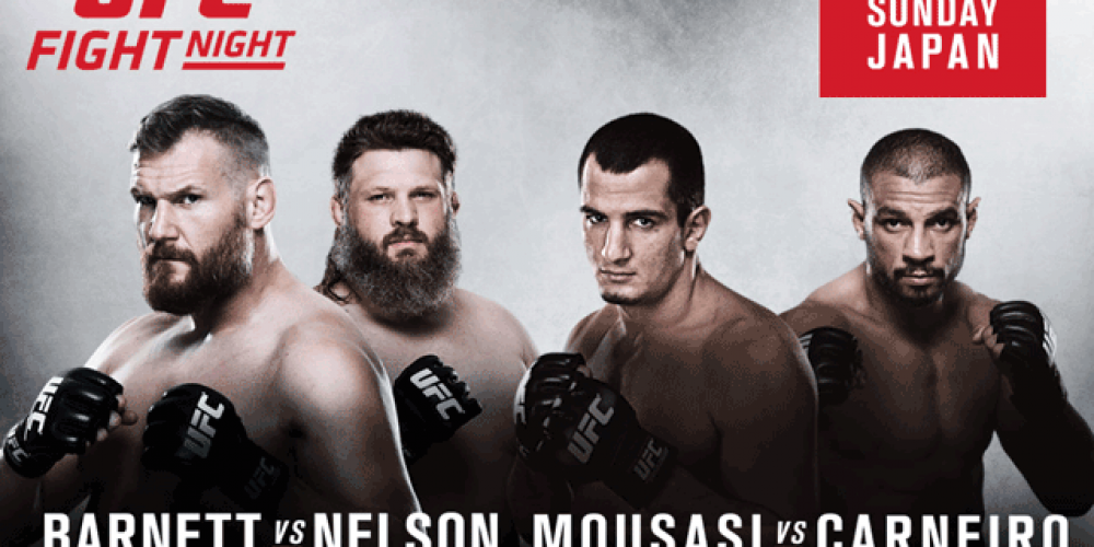 Fight Night Japan: Barnett vs Nelson GO BIG Preview