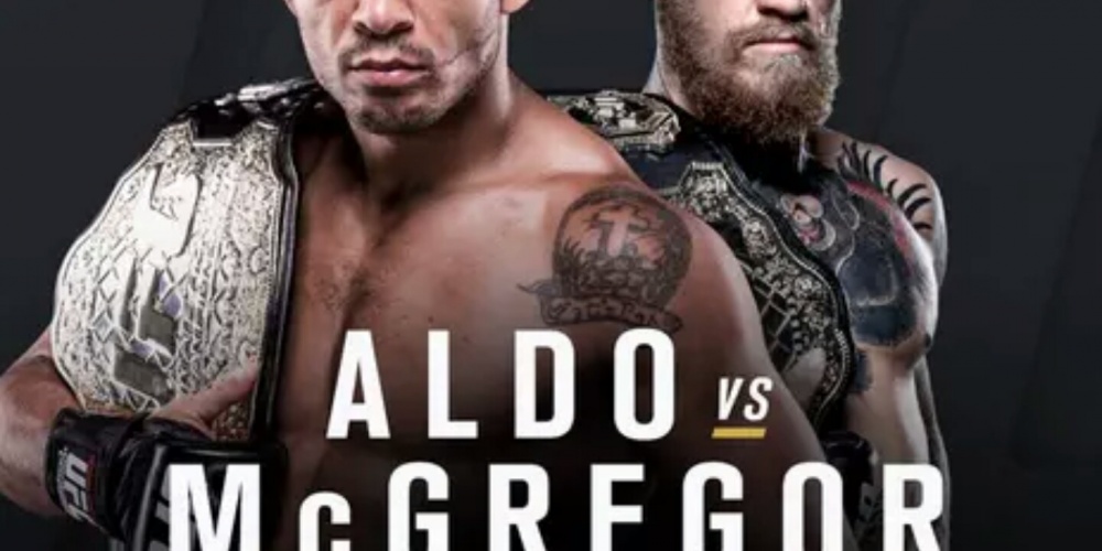 Officiële poster voor UFC 194