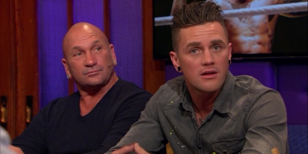 Nieky Holzken gister bij RTL Late Night