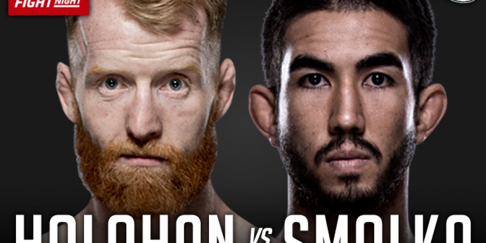 Bekijk de weging voor UFC ight Night 76 via Mixfight.com