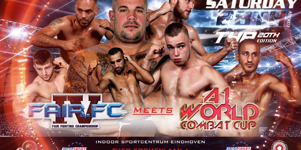 Vandaag in Eindhoven: A1 World Combat Club - 28 November Eindhoven