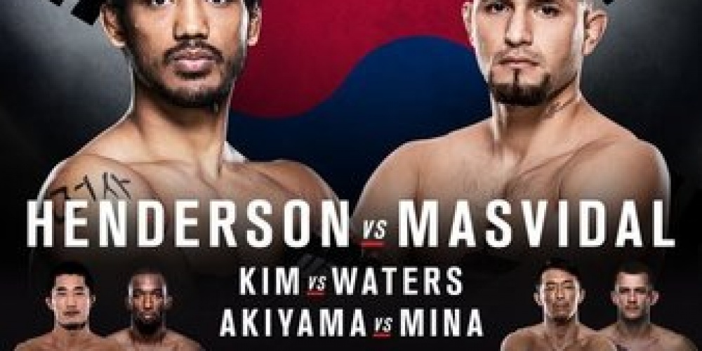 LIVE Uitslagen UFC Fight Night 79 Henderson vs Masvidal