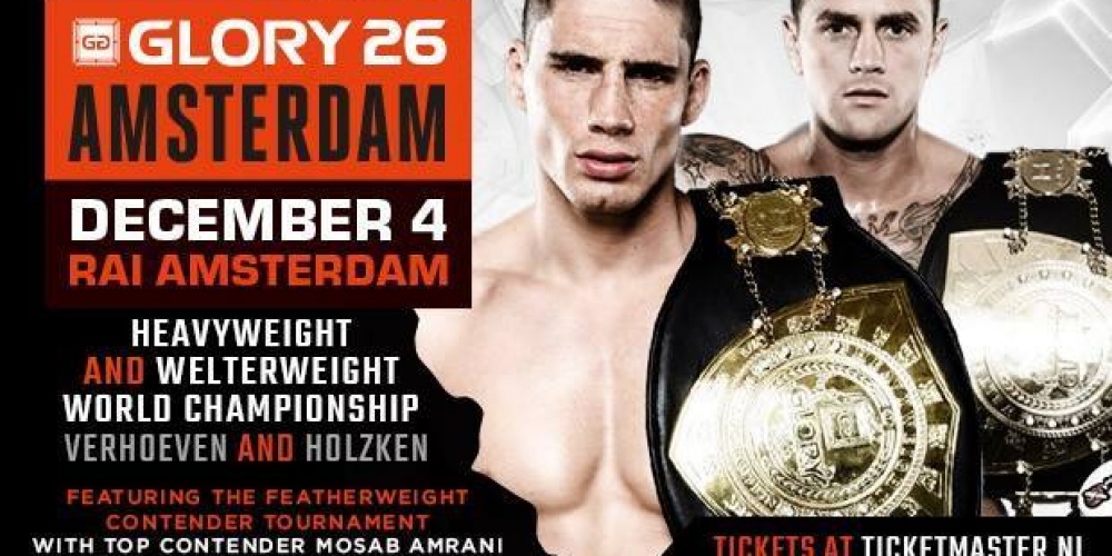 Glory 26 live op Nederlandse televisie