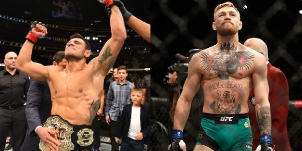 McGregor versus Dos Anjos & Holm vs Tate