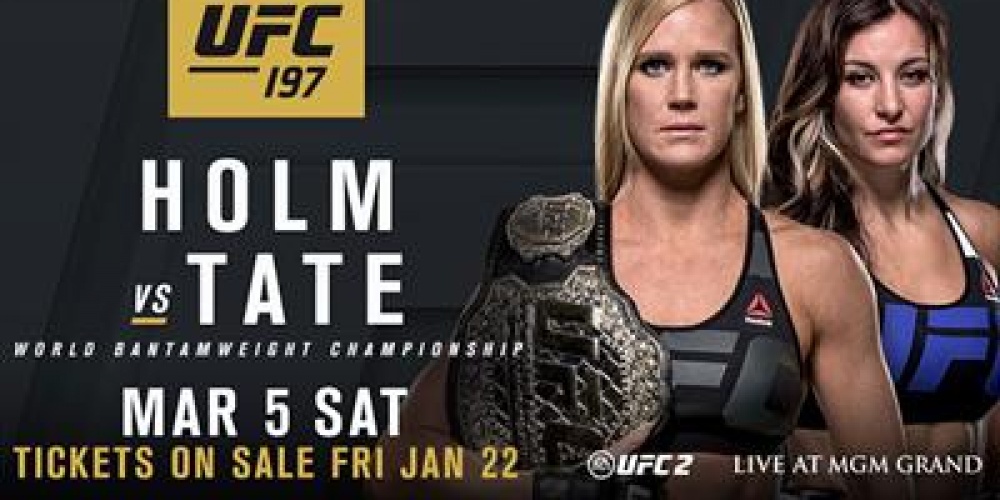 UFC 196: Holly Holm klaar voor titelgevecht