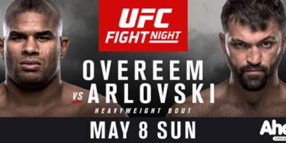 Tickets voor UFC Fight Night: Overeem vs Arlovski vanaf donderdag te koop