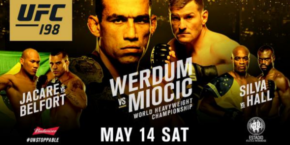 LIVE: Persconferentie UFC 198 met o.a. Werdum, Miocic, Belfort en Jacare