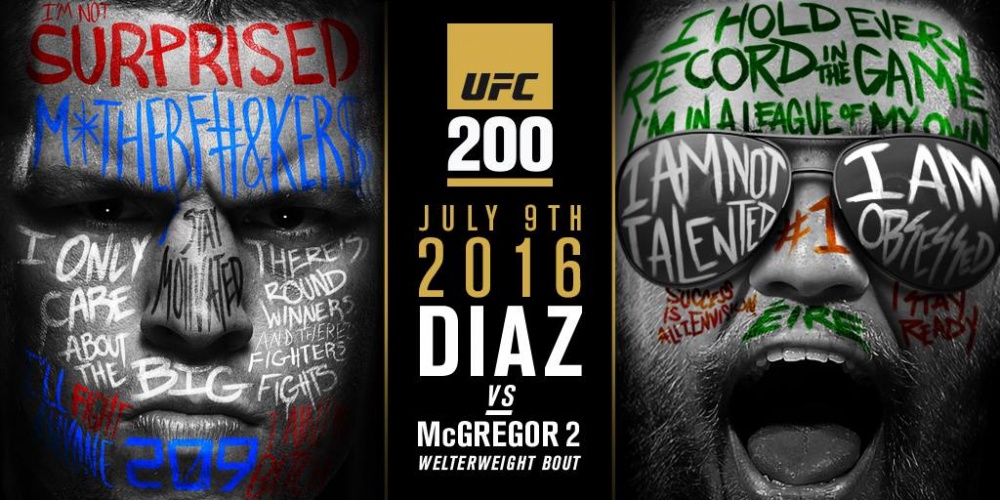 McGregor vs Diaz 2, Aldo vs. Edgar voor interim-titel officieel voor UFC 200