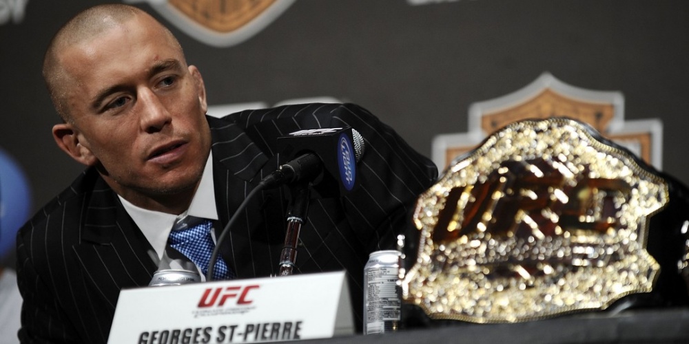 George St-Pierre op weg terug naar de UFC?