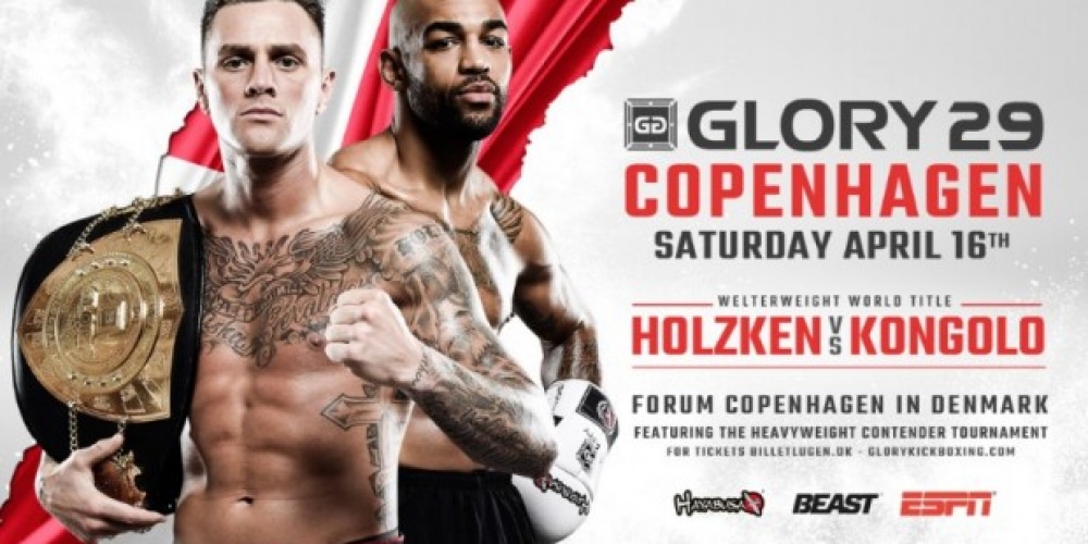 Morgen live op Spike: Rico Verhoeven verslaat Glory 29 vanuit Kopenhagen