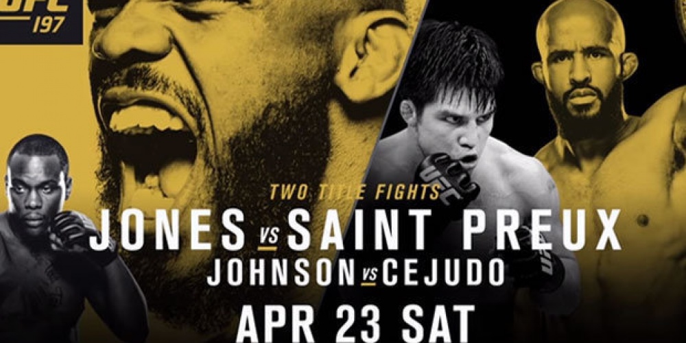 Video: Weging UFC 197: Jones vs. Saint Preux