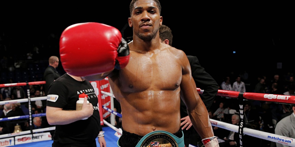 Anthony Joshua sluit exclusieve deal met Showtime