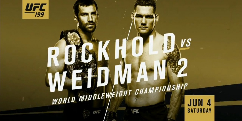 Chris Weidman meld zich af voor UFC 199