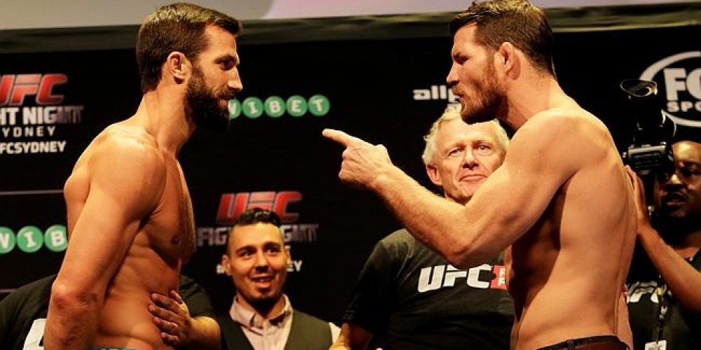 Bisping en Rockhold via Twitter akkoord om tegen elkaar te vechten