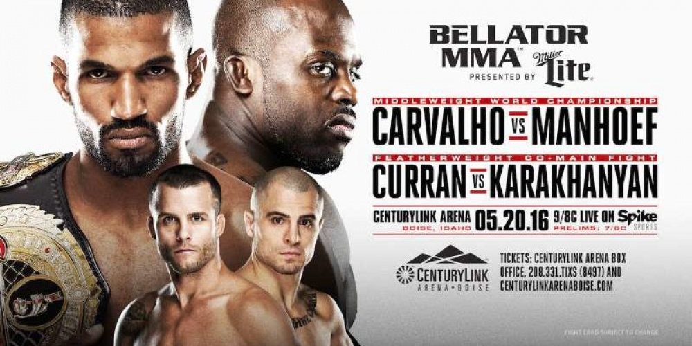 Uitlagen en highlights Bellator 155: Carvalho vs Manhoef