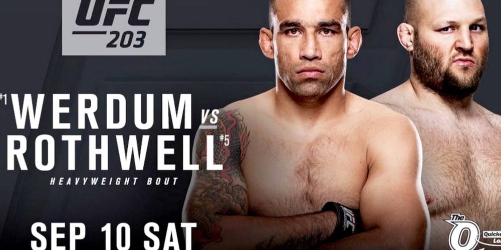 UFC 203: Fabricio Werdum vs Ben Rothwell