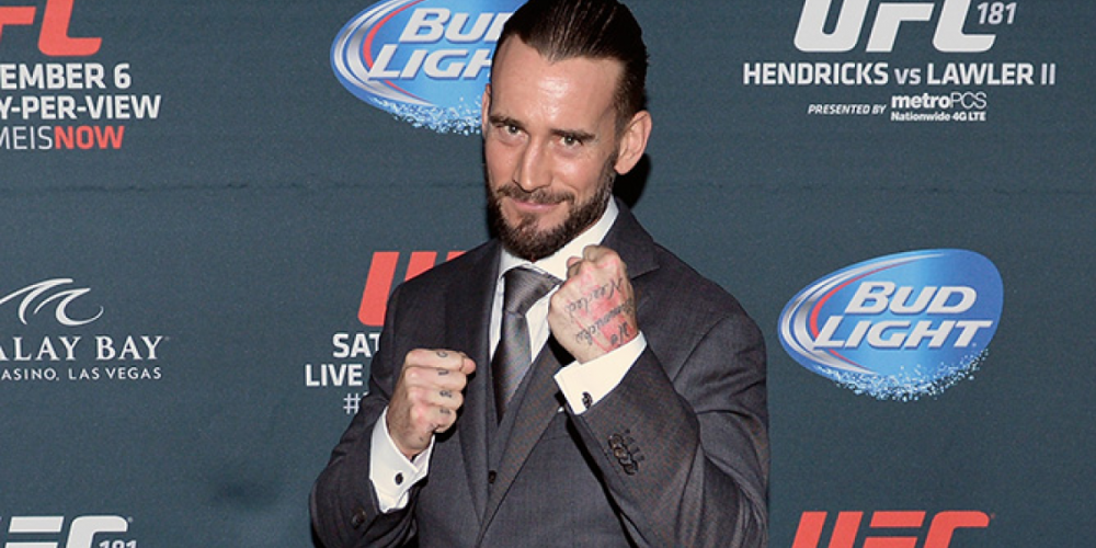 UFC kondigt officieel debuut van CM Punk aan