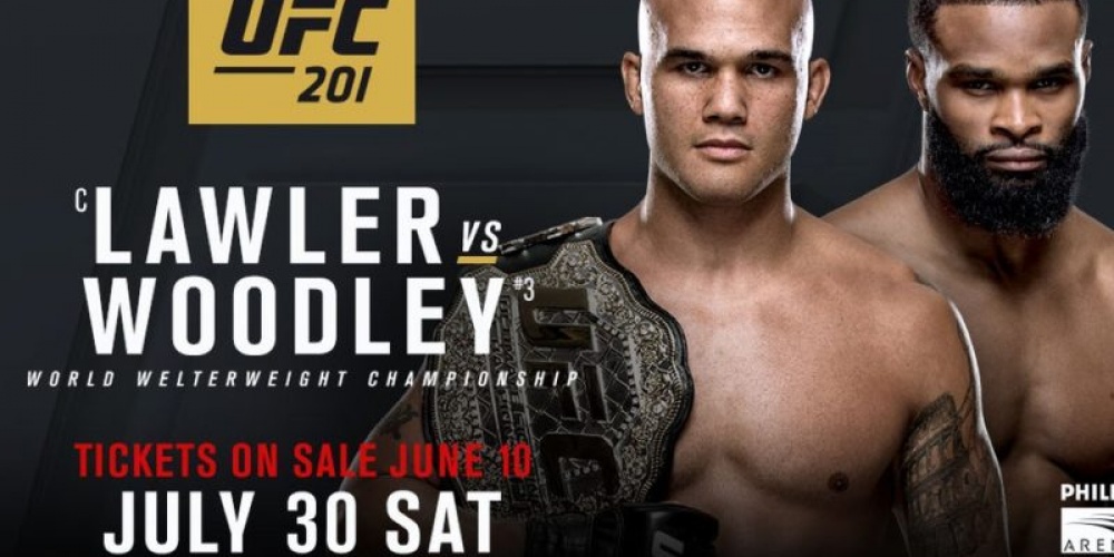 UFC 201: Robbie Lawler vs. Tyron Woodley