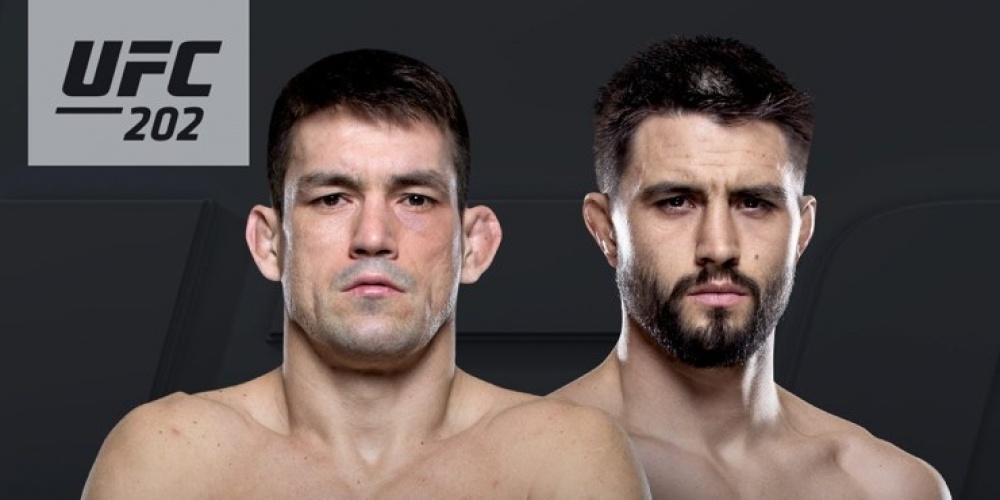 Carlos Condit ontmoet Demian Maia bij UFC 202 in Las Vegas in augustus