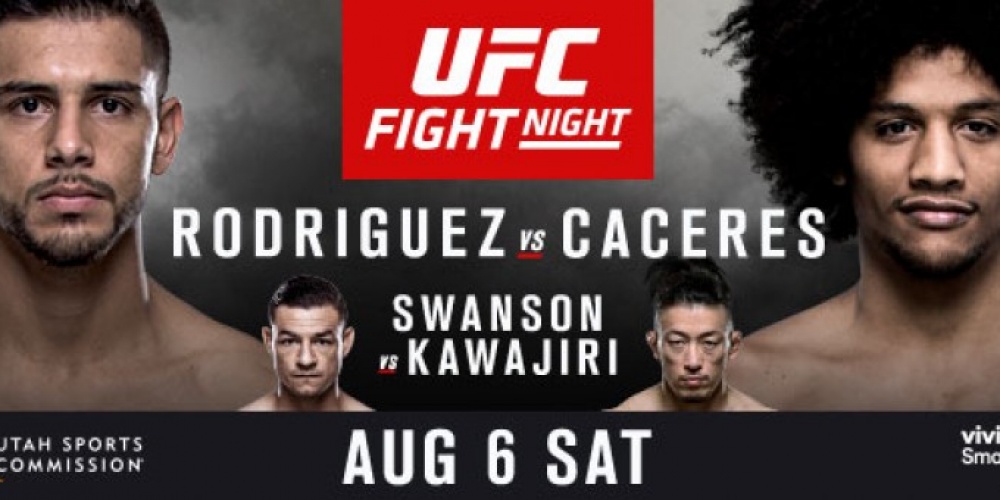 UFC Fight Night 92: Caceres vs. Rodriguez - Weigh In Highlights