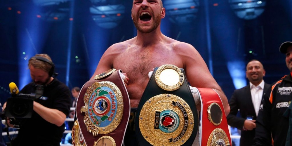 Tyson Fury test positief op cocaïne