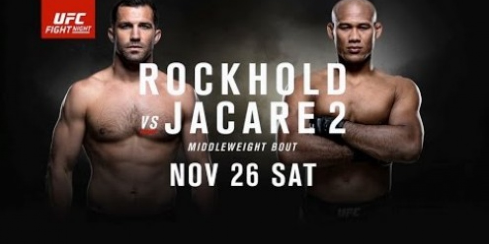 UFC Fight Night 101: Luke Rockhold vs. 'Jacare' Souza 2