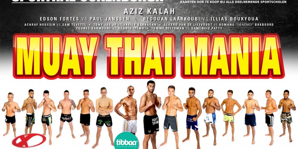 PERSBERICHT:  Aziz Kallah zegt wegens blessure af voor Muay Thai Mania Episode 7