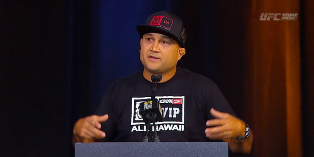 UFC Hall of Fame 2015 - BJ Penn Speech