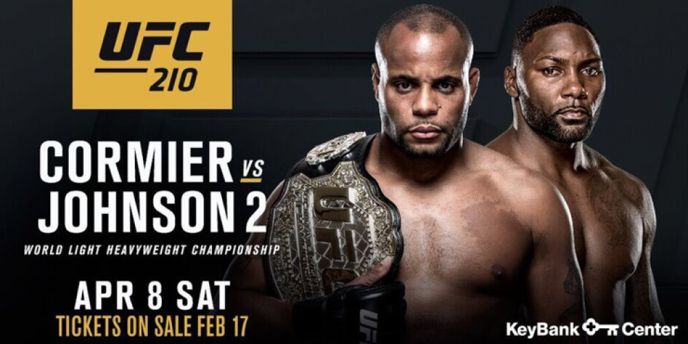 UFC 210: Cormier vs Johnson 2 - Make the Ground Shake