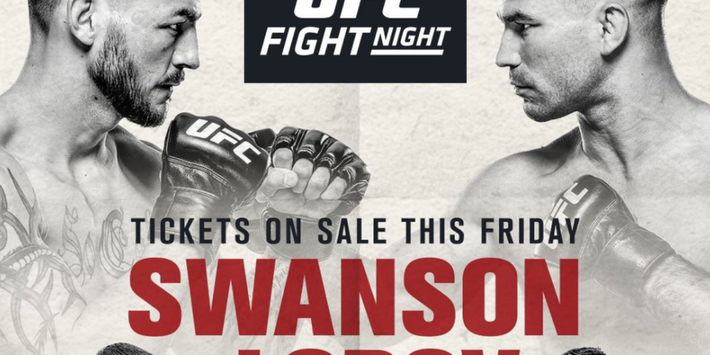 UFC Fight Night 108: Swanson vs. Lobov