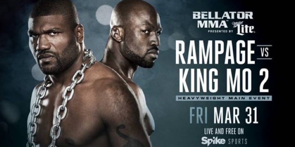 Uitslagen | Bellator 175: Rampage vs. King Mo 2