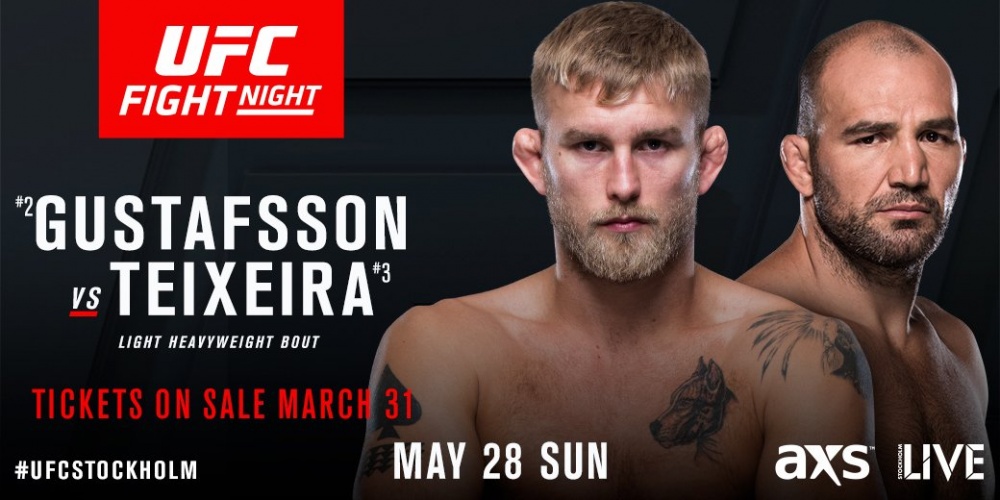 UFC Fight Night 109: Gustafsson vs. Teixeira