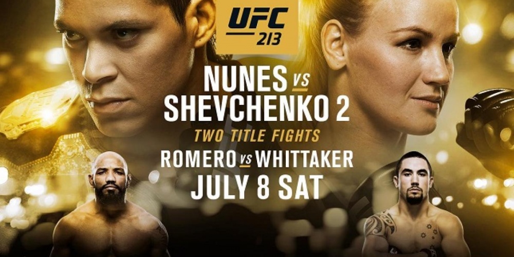 UFC 213: Nunes vs Shevchenko - A Legendary Card