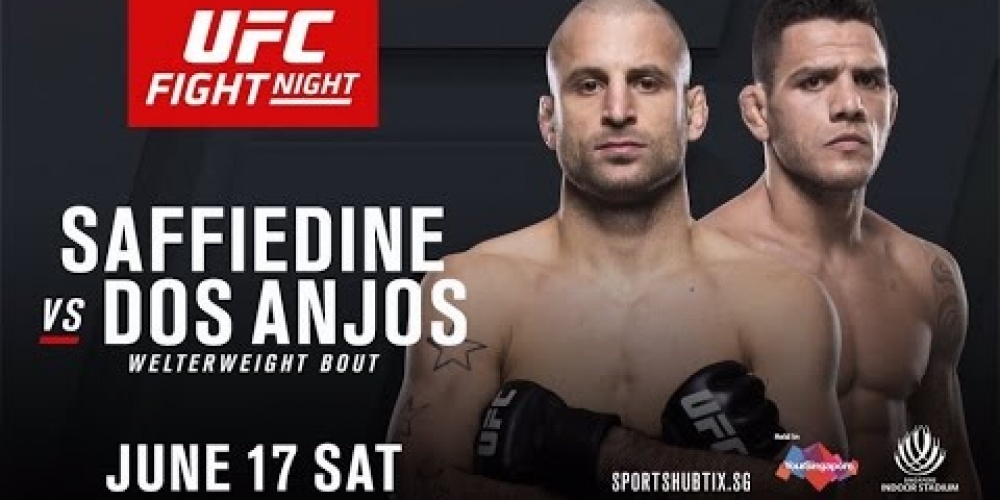 Fight Night Singapore: Saffiedine vs Dos Anjos - Two Former Champions Collide