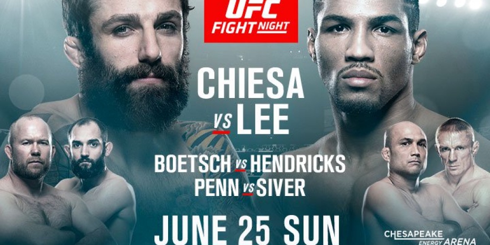 Uitslagen | UFC Fight Night 112: Chiesa vs. Lee