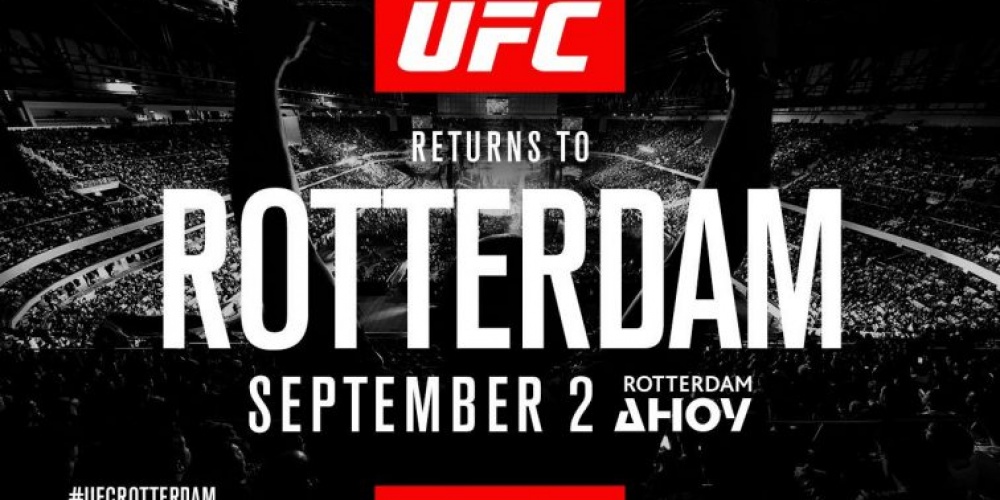 UFC maakt 4 gevechten bekend voor Fight Night in Ahoy